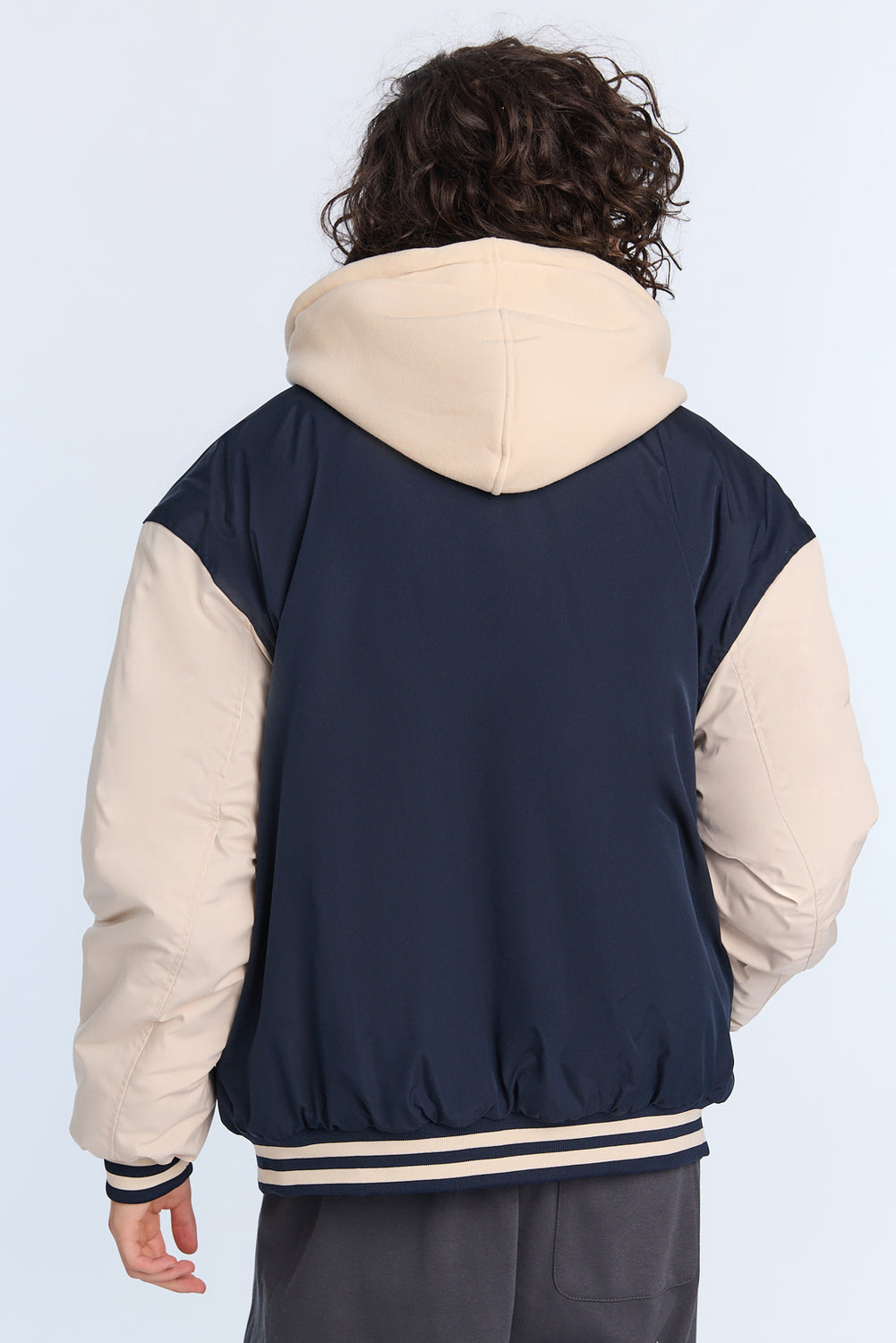 Zoo York Mens Nylon Varsity Jacket Zoo York Mens Nylon Varsity Jacket