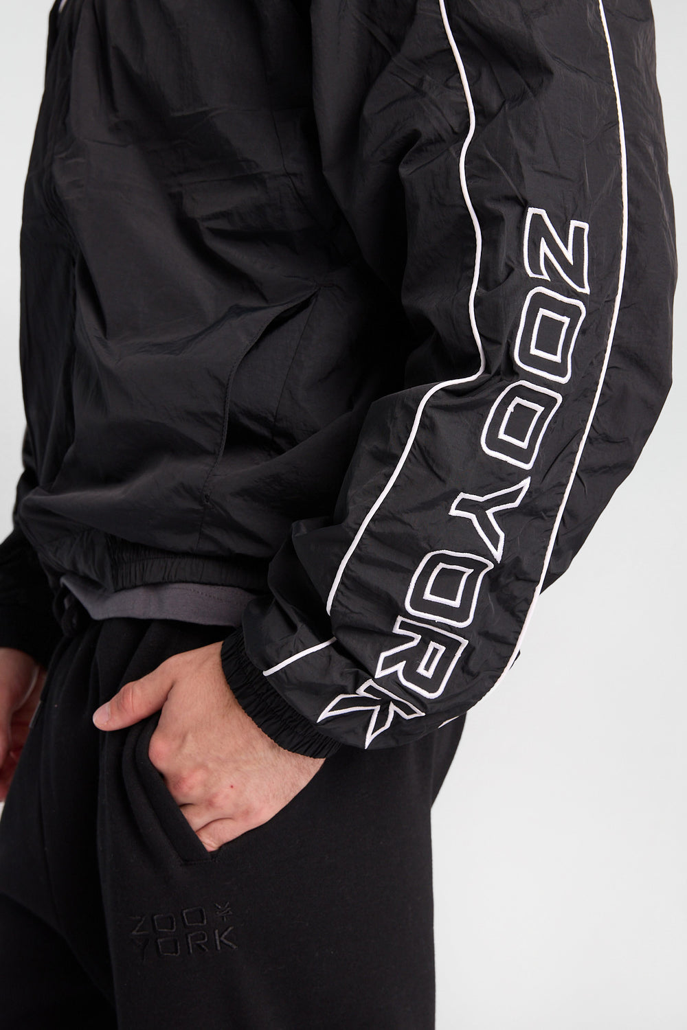 Veste de survêtement en nylon Zoo York Veste de survêtement en nylon Zoo York