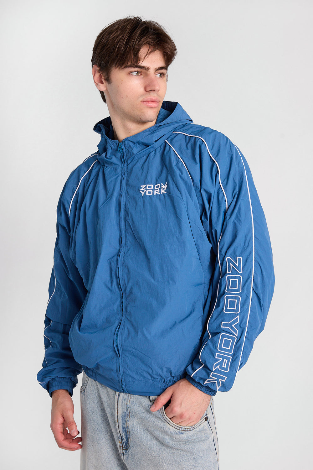 Veste de survêtement en nylon Zoo York Veste de survêtement en nylon Zoo York