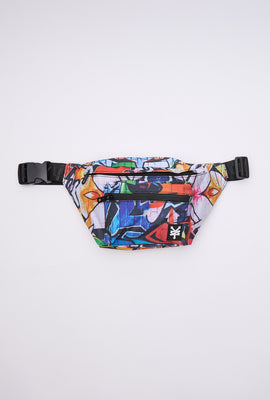 Zoo York Graffiti Print Fanny Pack