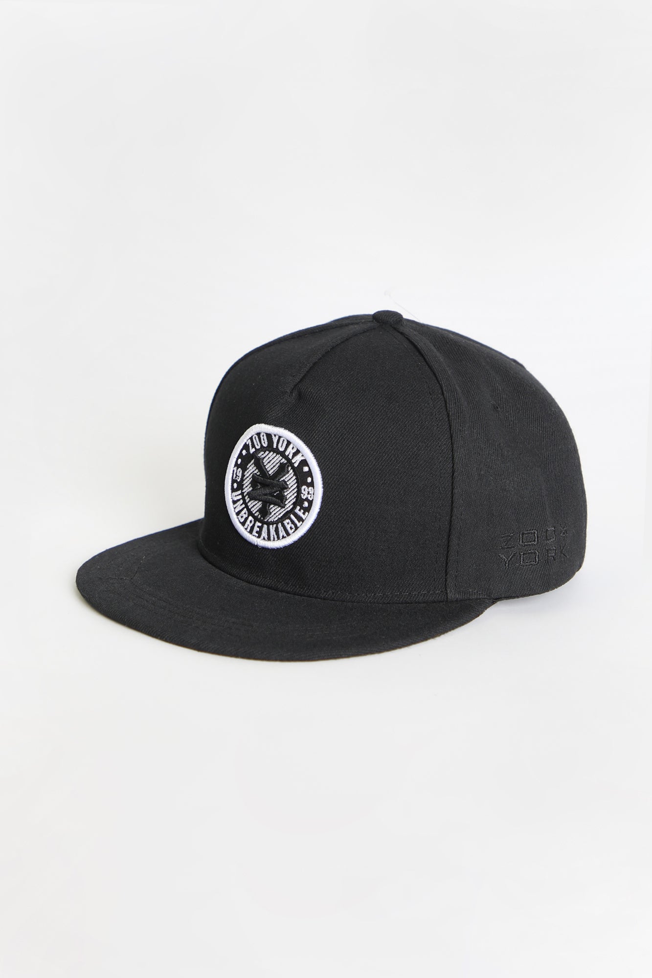 Zoo York Mens Patch Logo Flat Brim Hat - / O/S