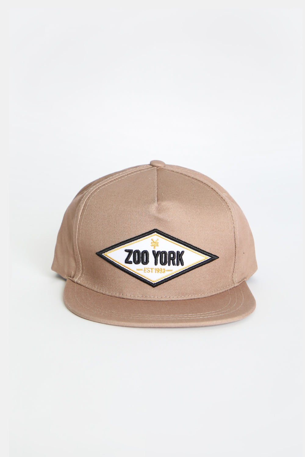 Zoo York Mens Logo Patch Flat Brim Hat Zoo York Mens Logo Patch Flat Brim Hat