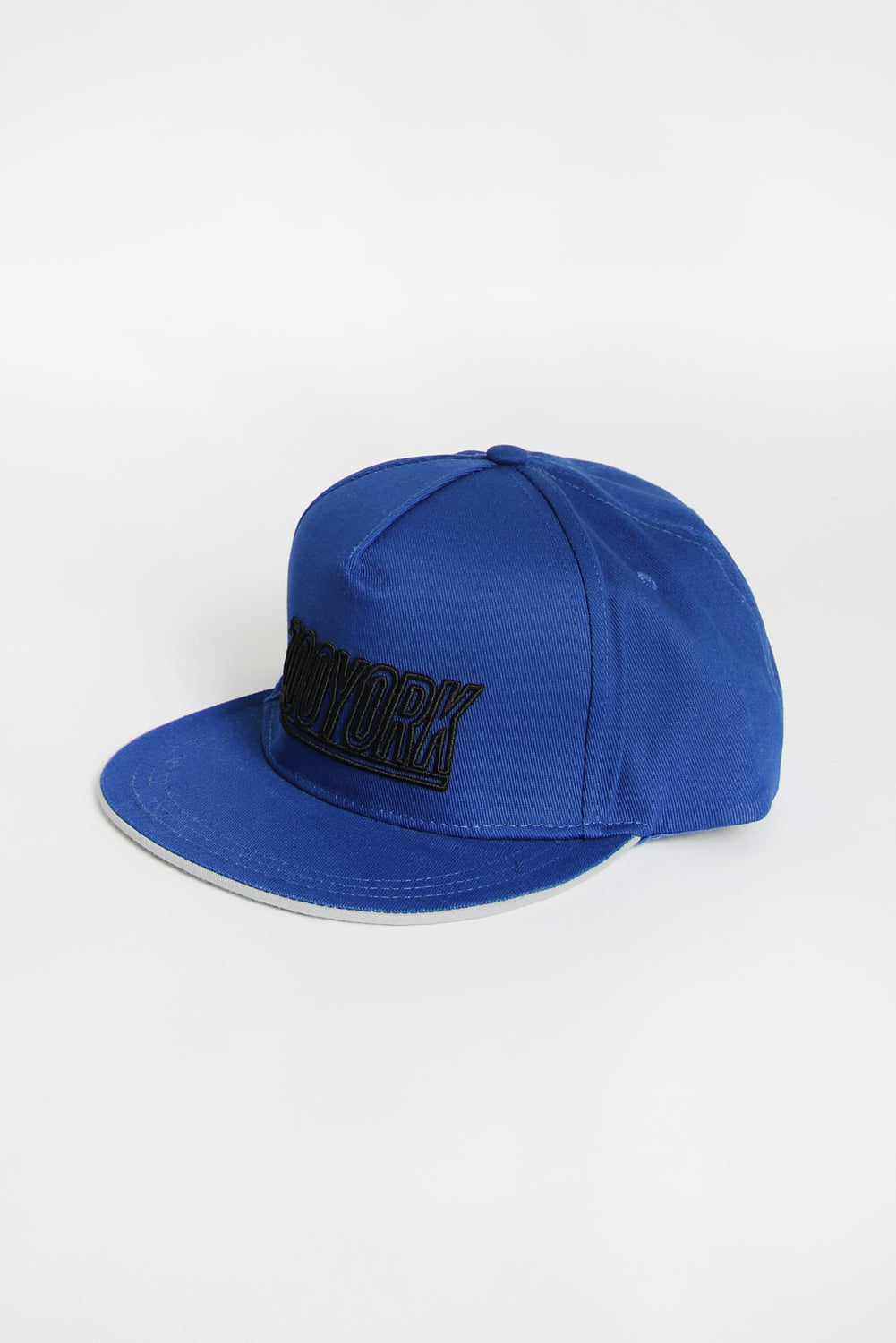 Zoo York Mens Block Logo Flat Brim Hat Zoo York Mens Block Logo Flat Brim Hat