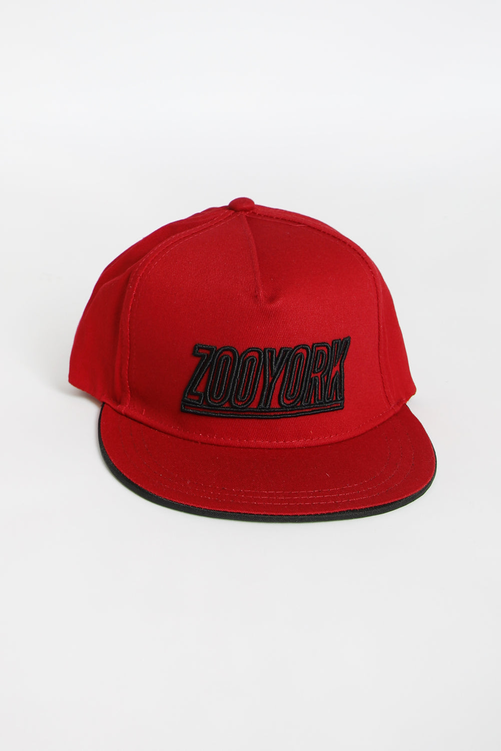 Zoo York Mens Block Logo Flat Brim Hat Zoo York Mens Block Logo Flat Brim Hat