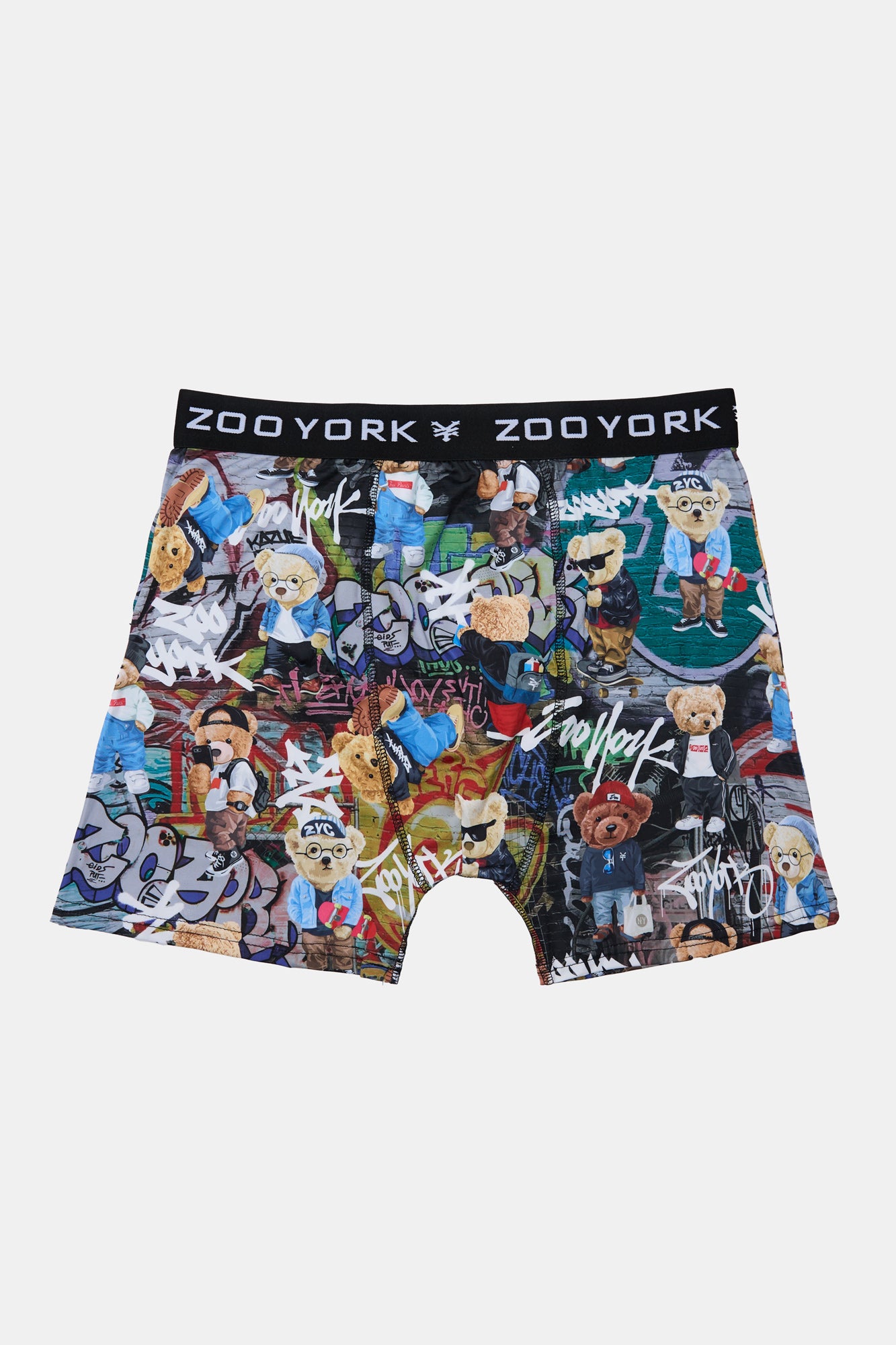 Zoo York Mens Teddy Graffiti Boxer Briefs - Multi /