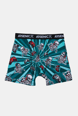 Boxer Imprimé Gamer Squelette Arsenic Homme