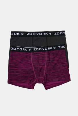 Zoo York Mens 2-Pack Space Dye Boxer Briefs