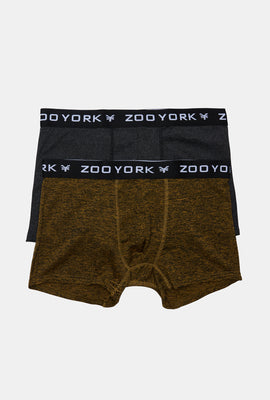 Zoo York Mens 2-Pack Space Dye Boxer Briefs