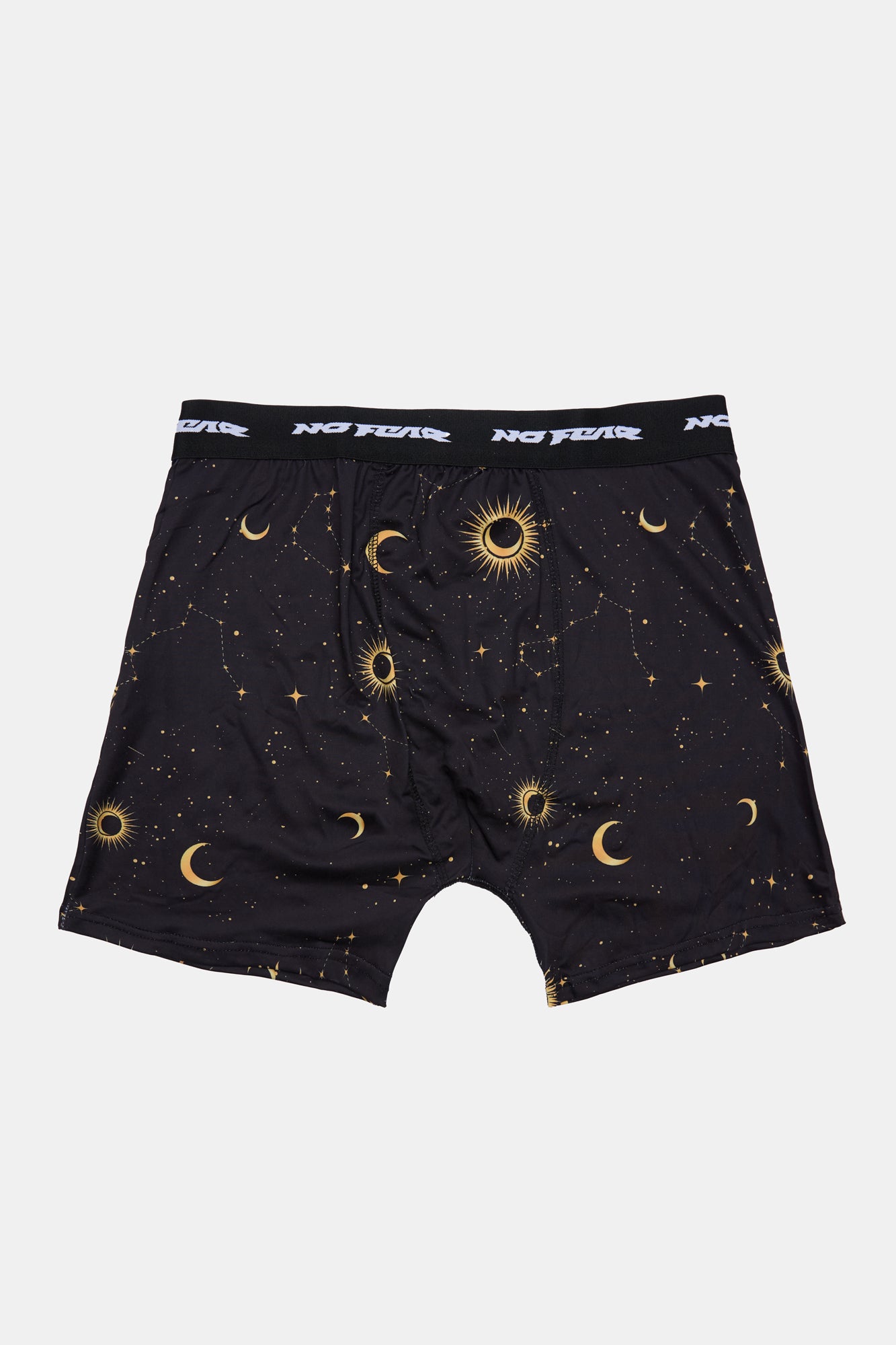 No Fear Mens Constellation Boxer Brief - Black /