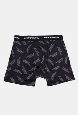 No Fear Mens Logo Print Boxer Brief