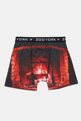 Boxer imprimé cheminée Zoo York homme