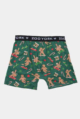 Zoo York Mens Gingerbread Man Boxer Brief