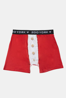 Boxer imprimé costume de Père Noël Zoo York homme