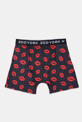 Zoo York Mens Red Lips Boxer Brief