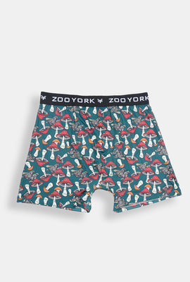 Zoo York Mens Mushroom Printed Boxer Brief