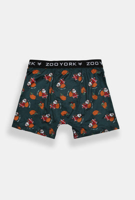 Boxer imprimé Père Noël Zoo York homme