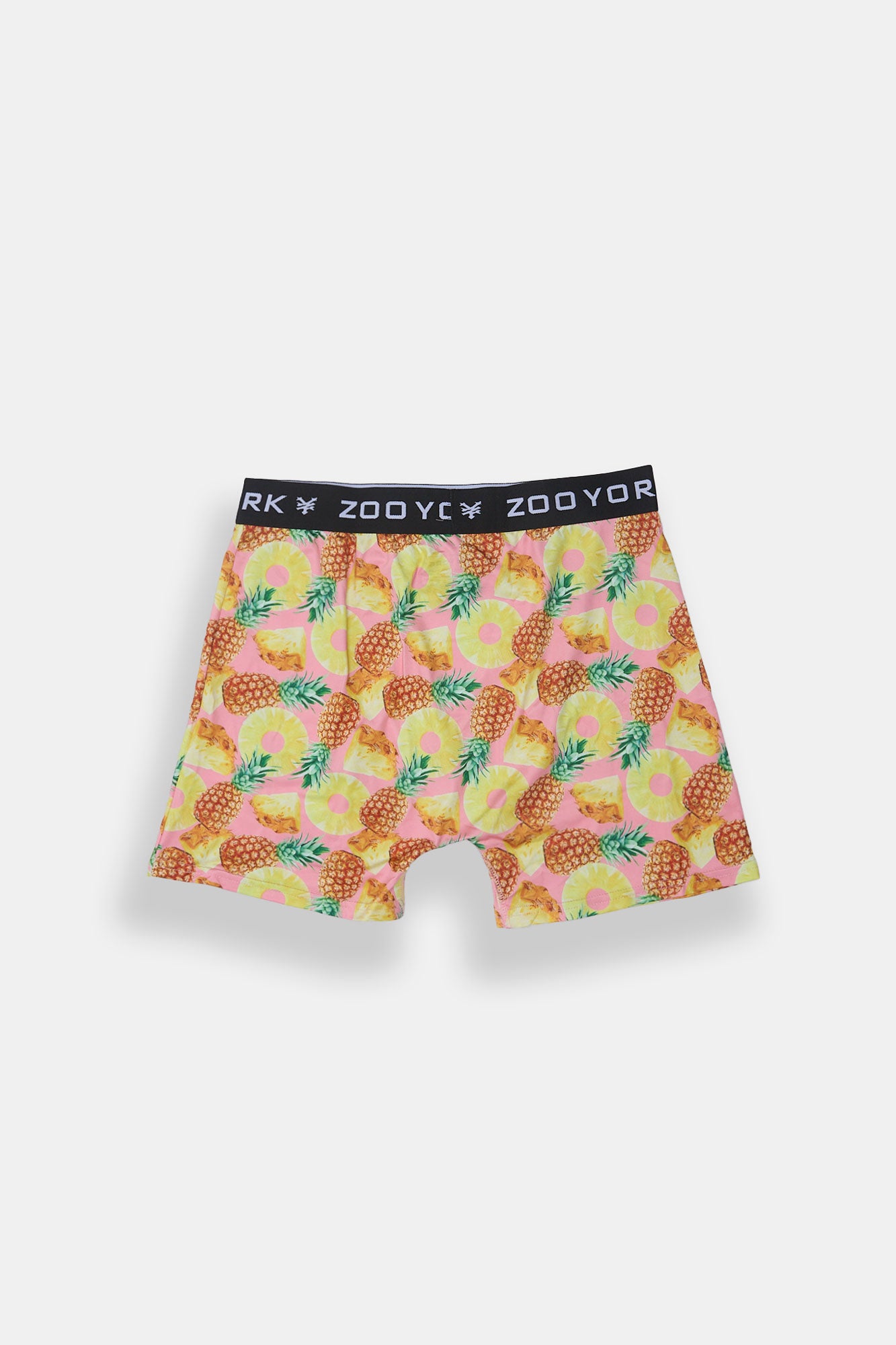 Zoo York Mens Pineapple Print Boxer Brief - Yellow /
