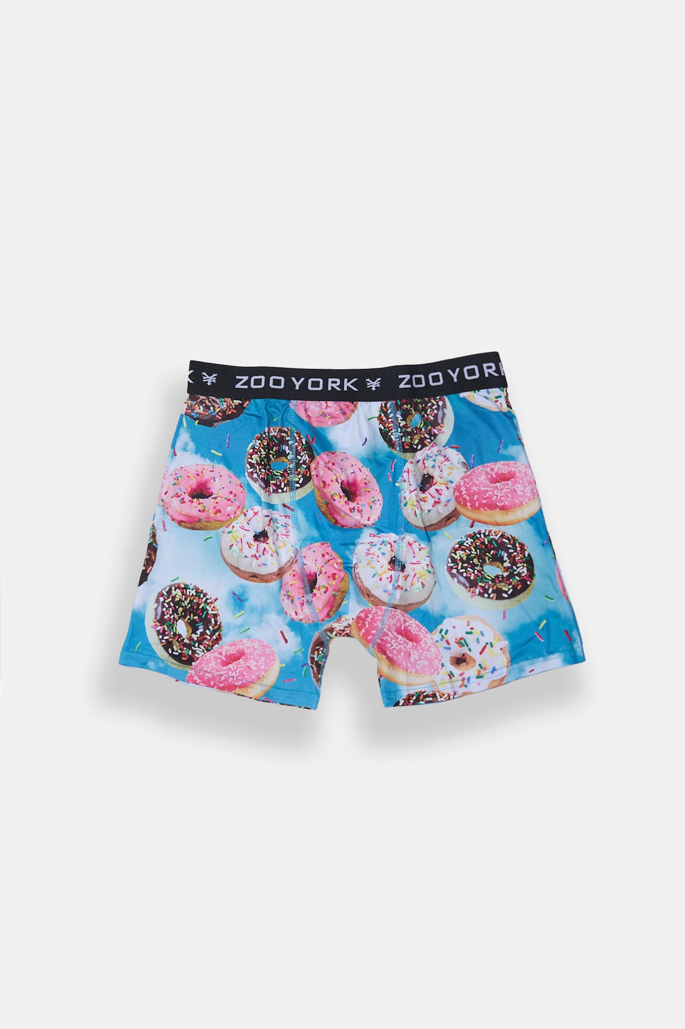 Zoo York Mens Donut Print Boxer Brief - Blue /