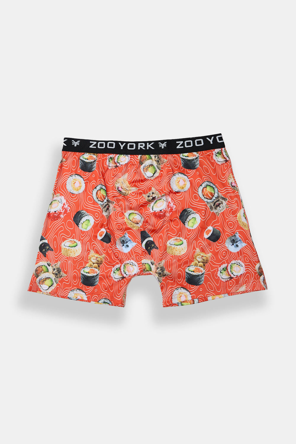 Zoo York Mens Cats & Sushi Boxer Brief Zoo York Mens Cats & Sushi Boxer Brief