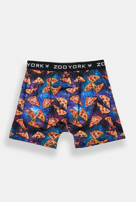 Boxer imprimé pizza galaxie Zoo York homme