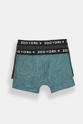 Zoo York Mens Space-Dye 2-Pack Boxer Briefs
