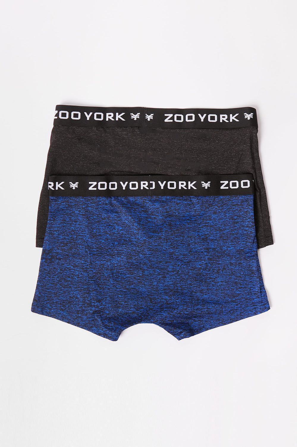 2 Paires de Boxers Space Dye Zoo York Homme Bleu