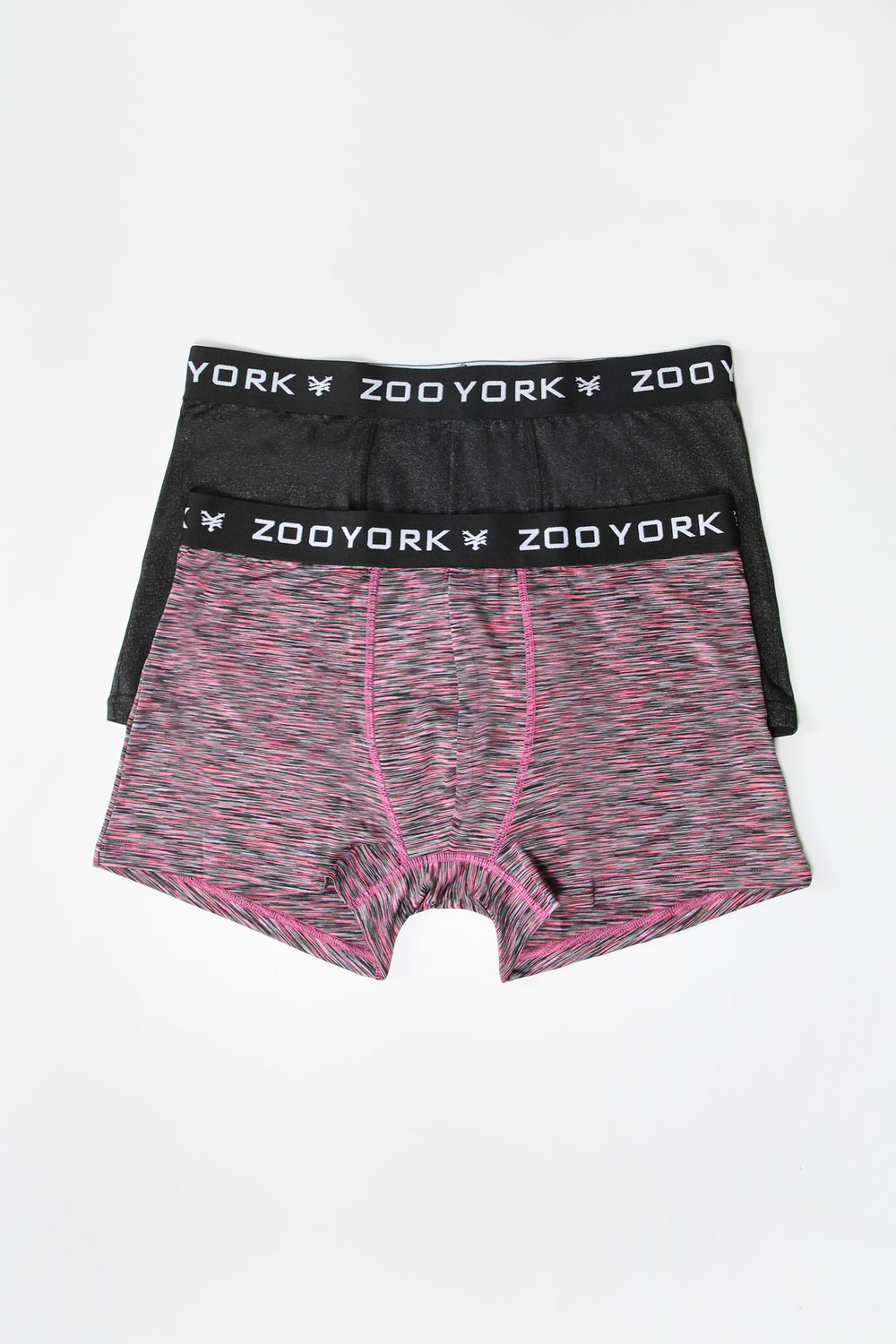 Zoo York Mens 2-Pack Space Dye Boxer Briefs Pink