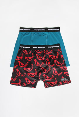 2 Paires de Boxer Imprimé No Fear Homme