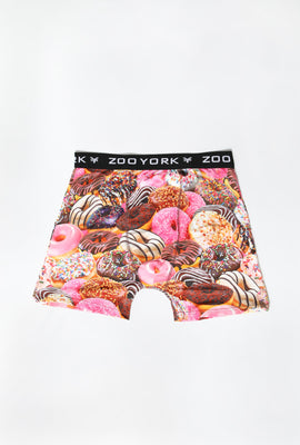 Zoo York Mens Donut Boxer Brief