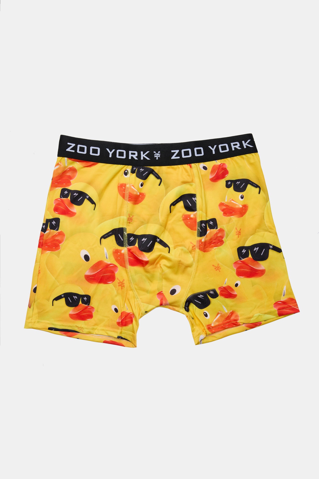 Zoo York Mens Rubber Duckies Boxer Brief - Yellow /