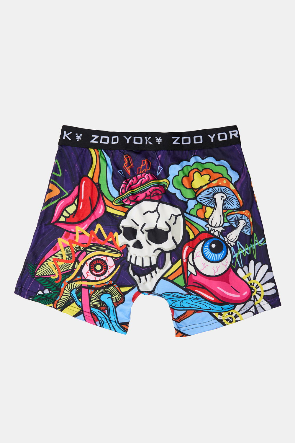 Zoo York Mens Psychedelic Print Boxer Brief Zoo York Mens Psychedelic Print Boxer Brief