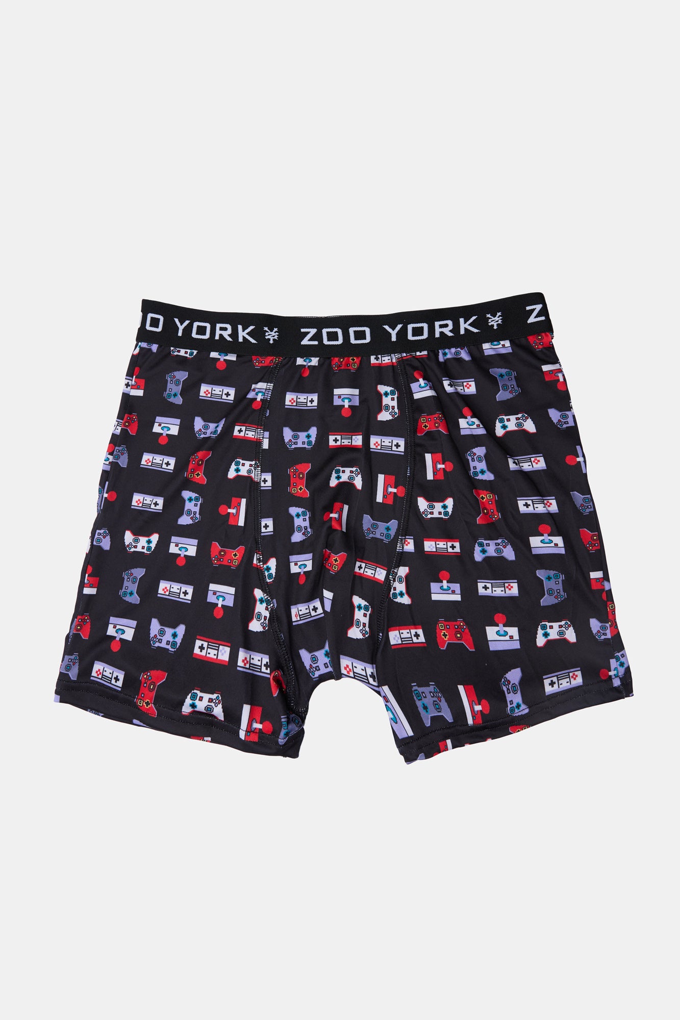 Zoo York Mens Gamer Print Boxer Brief - Black /