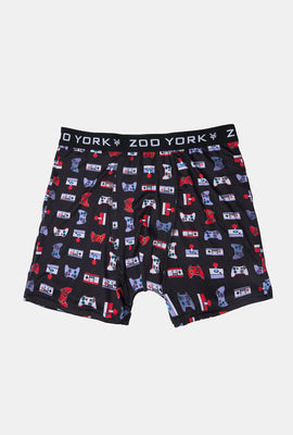 Zoo York Mens Gamer Print Boxer Brief