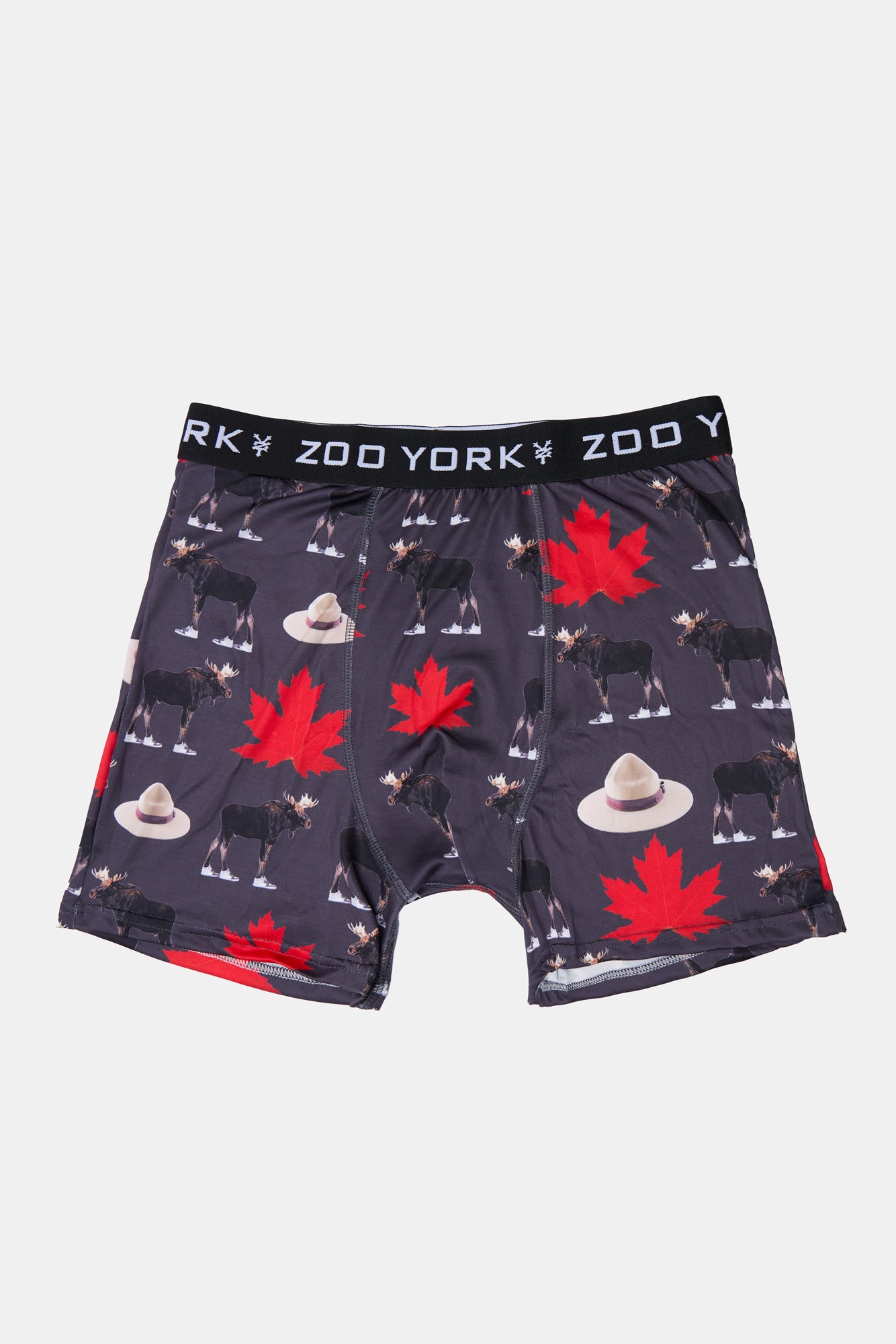 Zoo York Mens Canada Boxer Brief - Black /