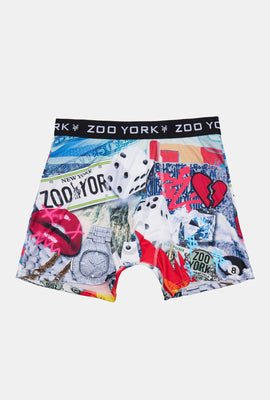 Zoo York Mens Rollin' Dice Boxer Brief