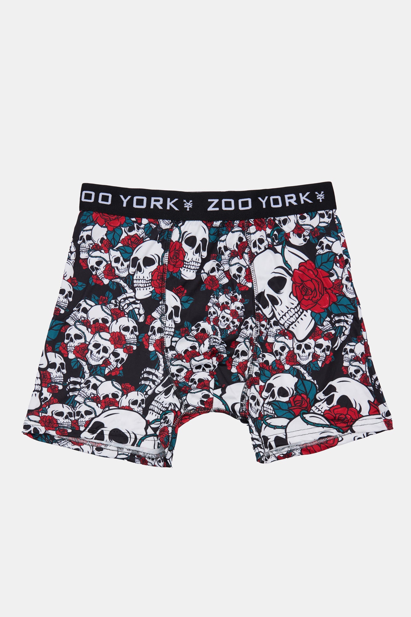 Zoo York Mens Skulls & Roses Boxer Brief - Assorted /