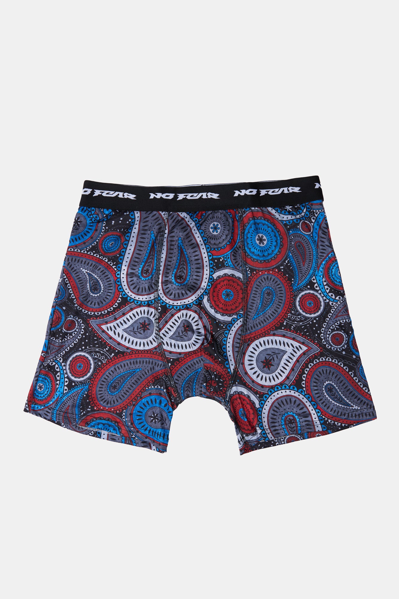 No Fear Mens Paisley Print Boxer Brief - Multi /