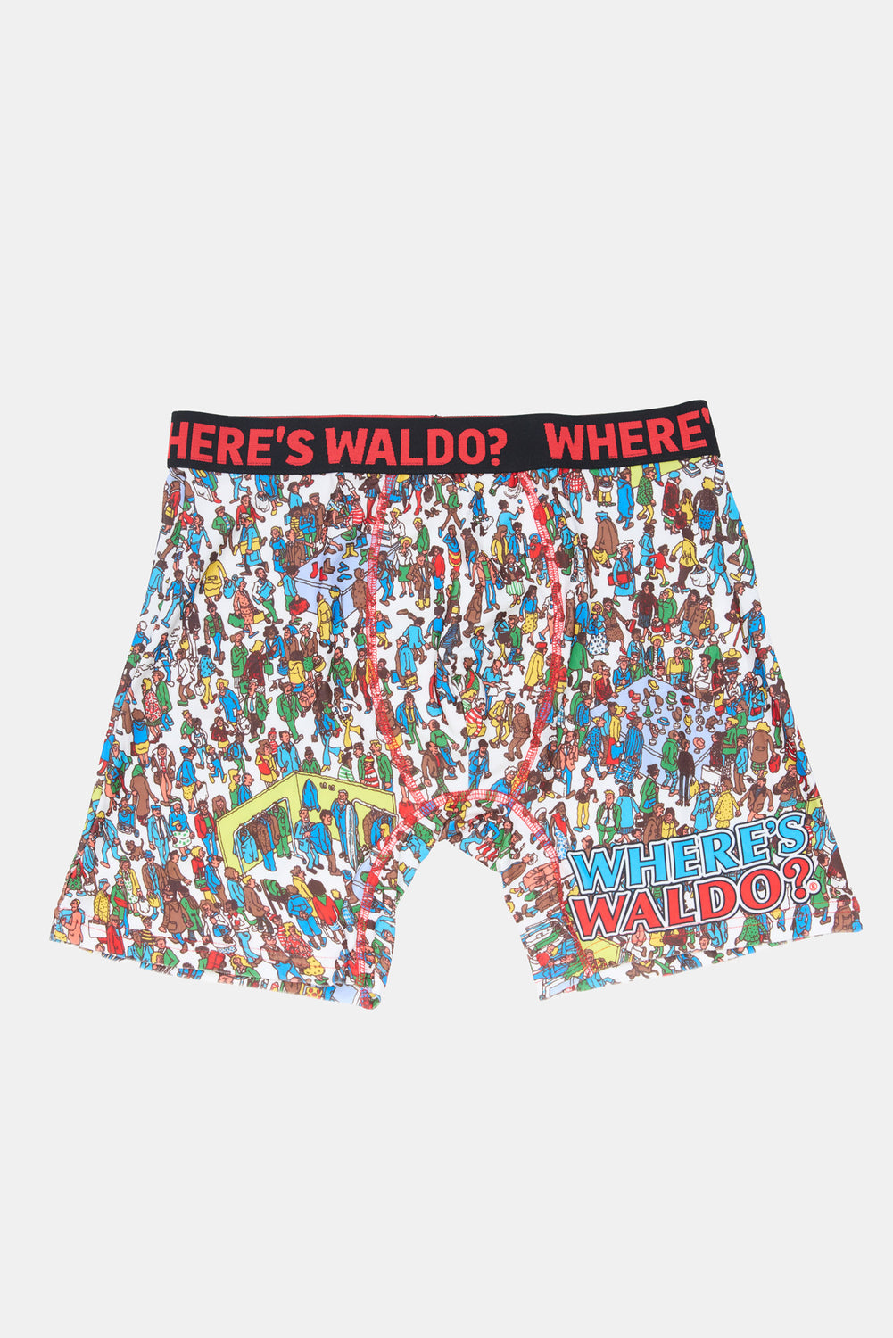 Mens Where's Waldo? Boxer Brief Mens Where's Waldo? Boxer Brief