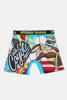 Mens Wile E. Coyote Boxer Brief