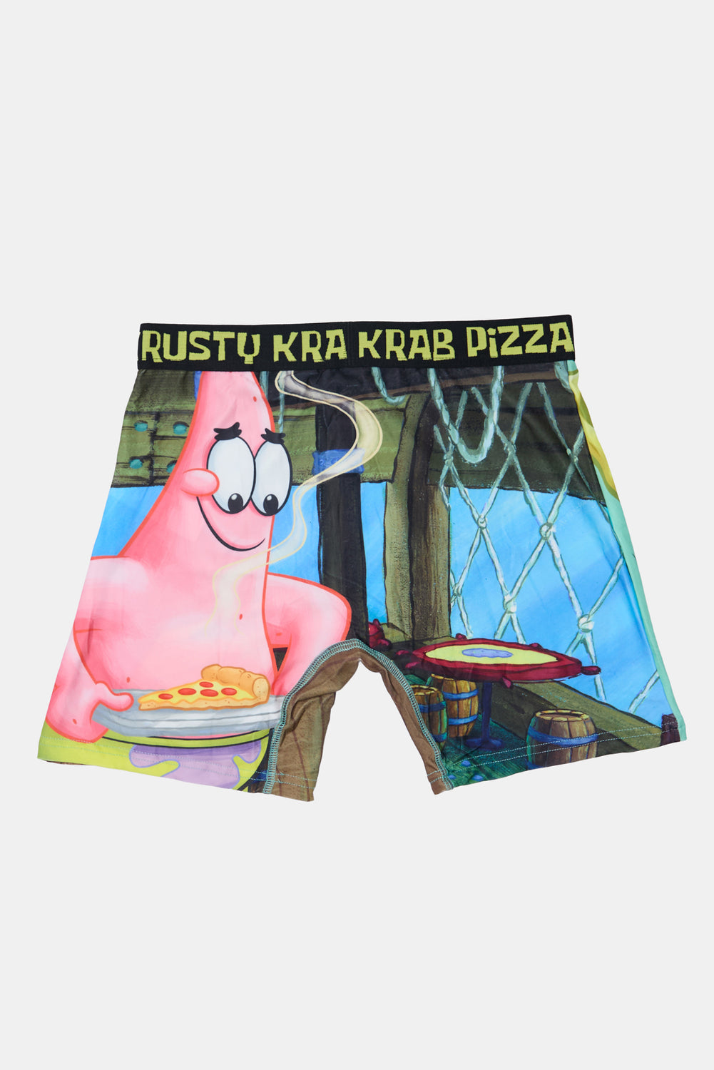 Boxer imprimé Krusty Krab Pizza Bob l'éponge homme Boxer imprimé Krusty Krab Pizza Bob l'éponge homme