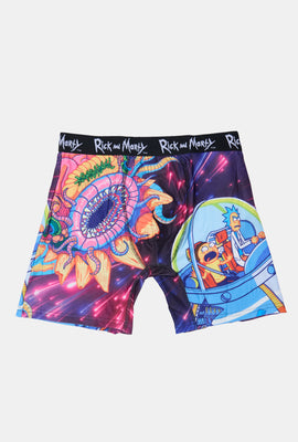 Boxer imprimé espace Rick And Morty homme