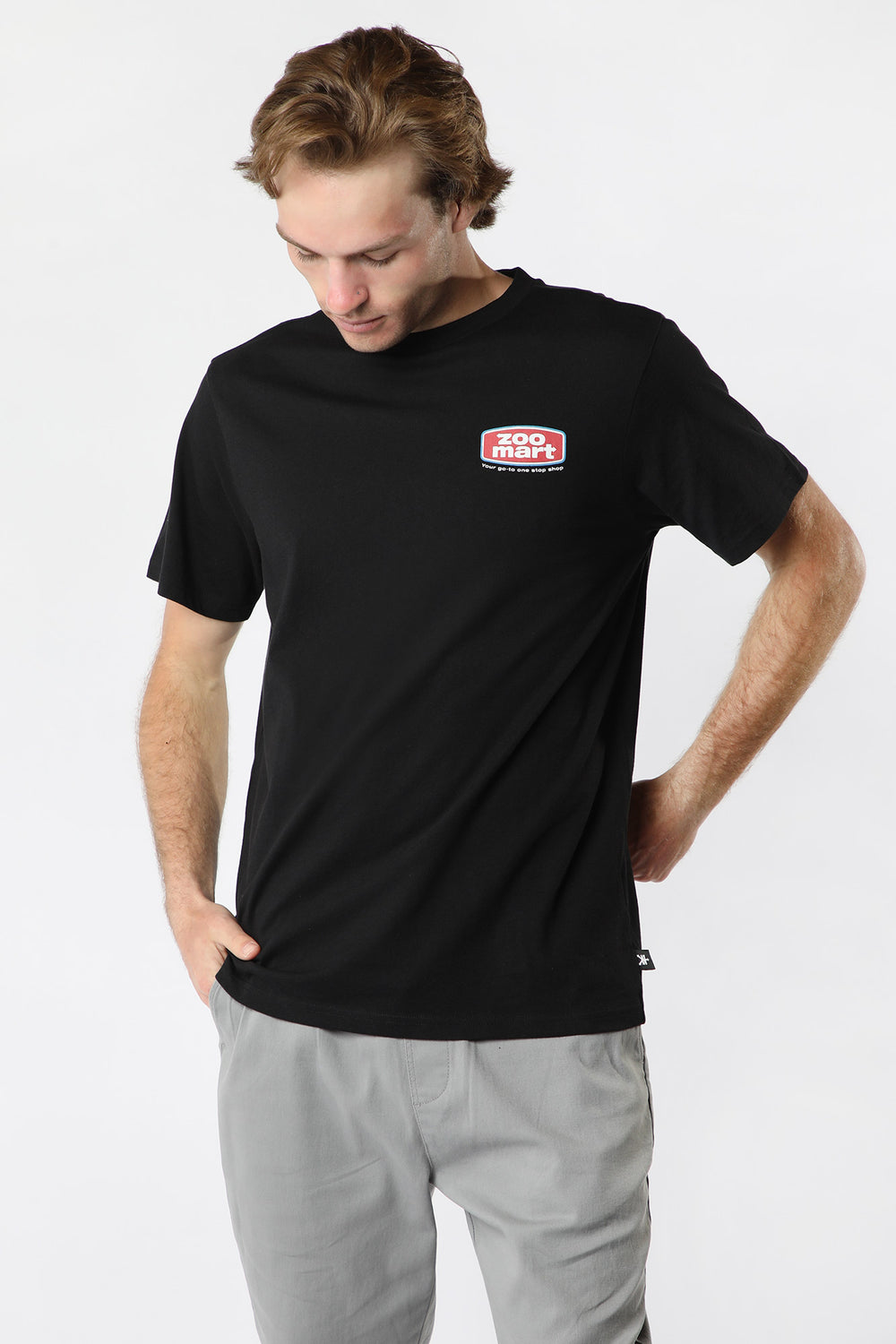 T-Shirt Imprimé Zoomart Zoo York Homme Noir