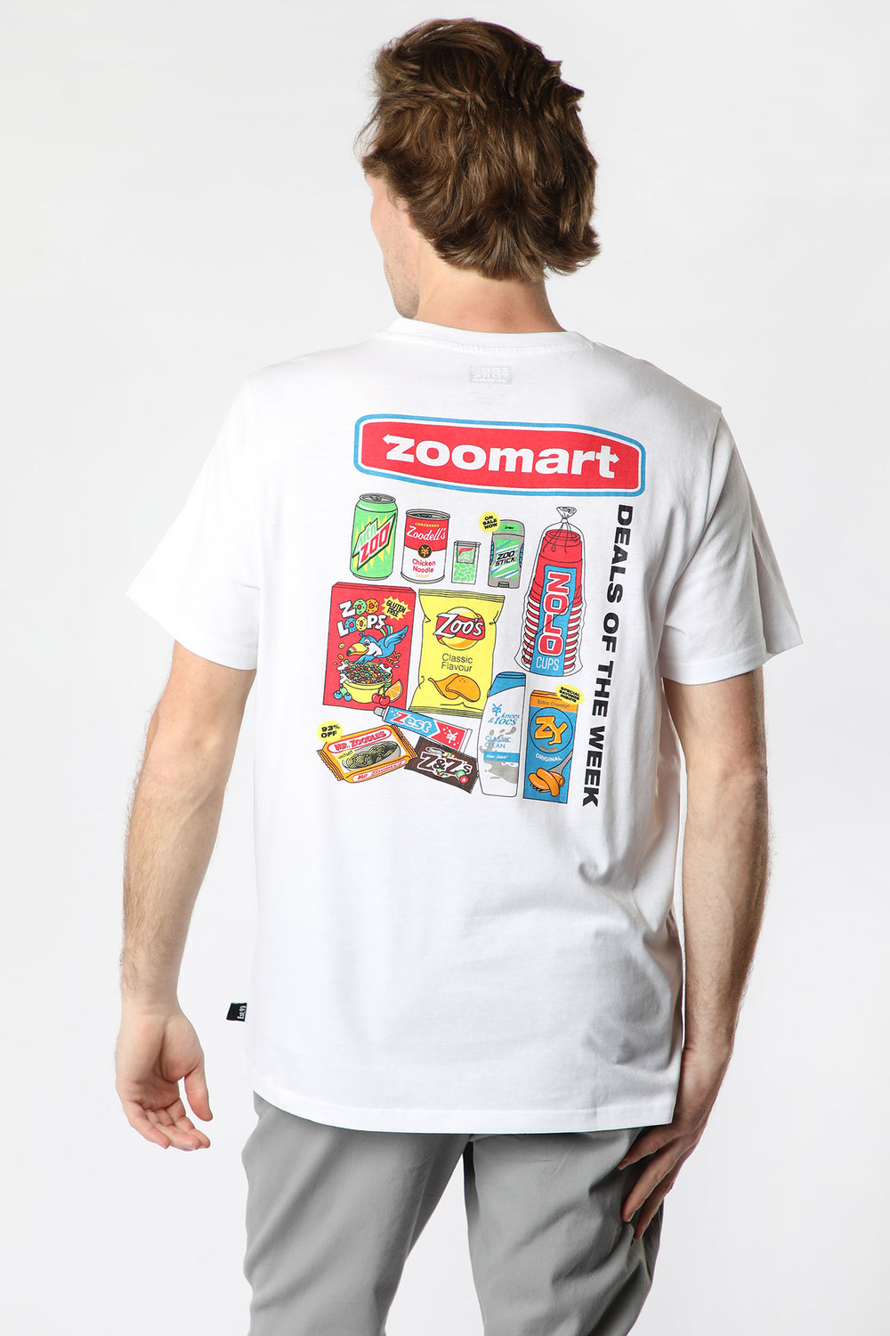 Zoo York Mens Zoomart Items T-Shirt White