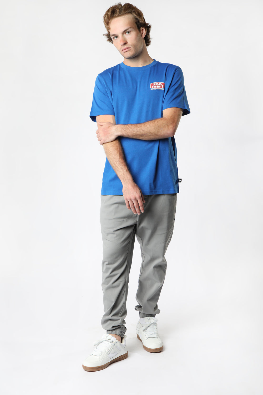 T-Shirt Imprimé Zoomart Zoo York Homme Bleu