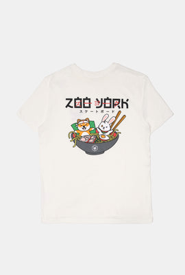 T-Shirt Imprimé Nouilles Ramen Zoo York Homme