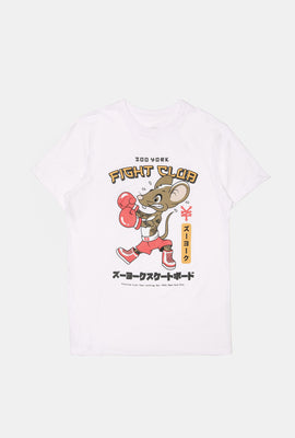 Zoo York Mens Boxing Rat T-Shirt