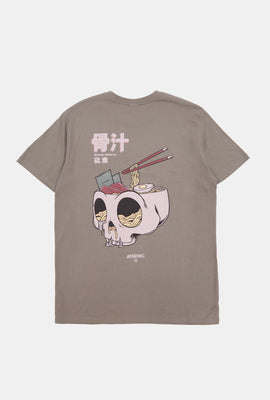 Arsenic Mens Ramen Skull T-Shirt