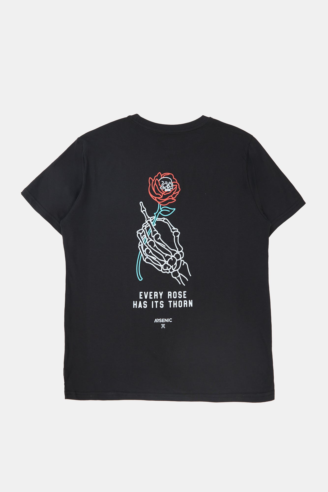 Arsenic Mens Every Rose Has Its Thorn T-Shirt - /