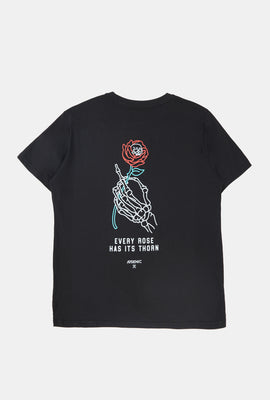 T-Shirt Imprimé Every Rose Has Its Thorn Arsenic Homme