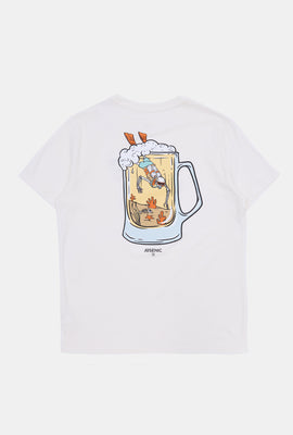 Arsenic Mens Scuba Beer T-Shirt